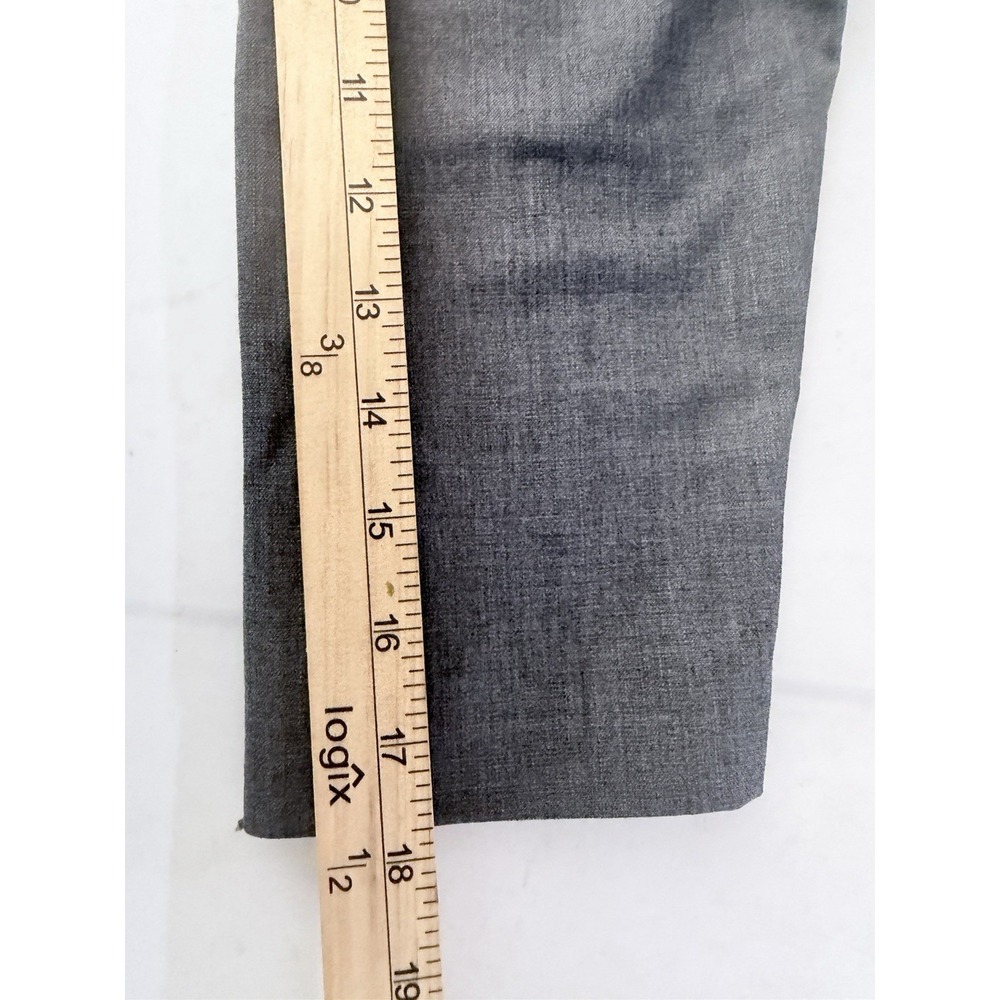 Finity Studio Wool Blend Blouse Size 10 Gray Office Career Wear - Picture 8 of 9